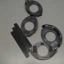 Antetek Bed Sheet Holder Duvet Clips (Grey) 2 pack