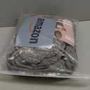 Genina Seat Covers for Dining Room Chair Seat Slipcovers Kitchen Chair Covers (Gray, 6 Pcs) (Grey)