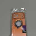 Compatible with iPhone 17 Pro Max Phone Case Compatible with MagSafe Magnetic Protection Shockproof Phone Cover Case (Orange)