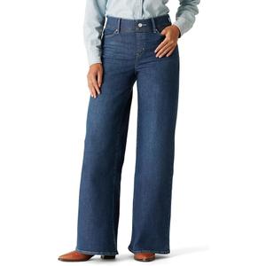 Levi Strauss Signature Gold Women's Totally Shaping Ultimate Pull-on Wide Leg Jeans 20 Plus