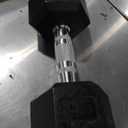 Rubber Encased Hex Weights Dumbbell 15LB, 1PC