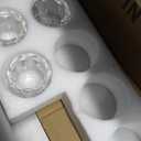 Merterli Modern Branch Crystal Chandelier, Black Surface, Glass Ceiling Light, 12 Lights (Black 12 lamp Holders)