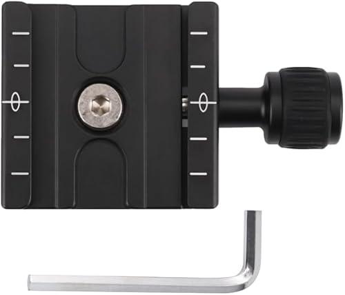 Aluminium 50mm Quick Release Plate QR Clamp Fits Arca-Swiss Standard for Tr Ballhead - (Color Name: Black), PCS 90