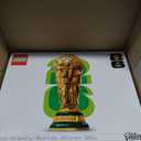 LEGO Editions FIFA World Cup Official Trophy Building Set - Kit for Display in Bedroom, Home Office, Book Shelf - Soccer Fans Collectible - with World Cup 2026 Minifigure - Gift for Fans - 43020