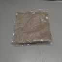 Saodimallsu Womens Quarter Zip Pullover Sweaters Casual Collared V Neck Color Block Long Sleeve Loose Knit Fall Sweater (Small, Khaki)