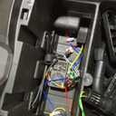 2 Seaters 24V Ride on UTV with Remote Control,10AH Battery, 400W Powerful Motors with 17" EVA Wheels, 20.5 Seat Width Electric Ride Toy with Metal Suspension,LED Lights,Music,Horn (Red)