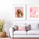 VNVNK 20x24 Frame White, Perfect for 20x24 Inch Picture without Mat or 16x20 Inch Picture with Mat, Home Wall Decor Picture Frame-1 PCS