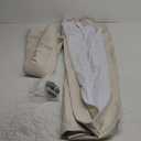 SHINELAND Farmhouse Curtains for Living Room,French Country Pleat Linen Blackout Farm House 90 Inch Curtains for Dining Room Bedroom