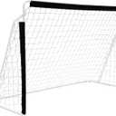 Combination Soccer Goal Portable Soccer Goals for Backyard Steel Frame Football Goal with All Weather Net for Kids Youth