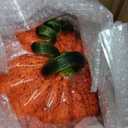 Boston International Gallery Glass Pumpkin Collectible Figurine, 5", Orange