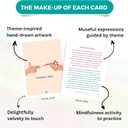 2 x 33 Mindfulness Cards & Mindfulness Tools | Best Mental Health Gifts for Women & Men | Mental Health Stocking Stuffers | Self Care for Anxiety and Stress Relief