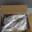 10 Pack L14 x H 10" Heavy Duty Shelf Brackets with Screws Open Floating Shelving Bracket L Brackets Black Metal Shelf Brackets for Shelves, Room, Pantry, Garage