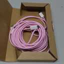 Belkin USB C to USB C Cable 2-Pack, 9.9ft, 60W - Type C Charger, iPhone Charger Cord, Soft, Braided, Flexible for iPhone 17, Galaxy S25, Pixel 10, Airpods, iPad Pro & More, Travel Essentials - Pink