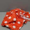 Fashion Funny Red Polka Dot Throw Blanket for Couch Super Soft Cozy Flannel Blanket Throw for Shawls and Wraps Adults (50"x 40")