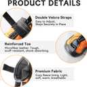 No Knuckling Brace for Dogs - Drop Foot Support with Adjustable Reel, Corrective Outdoor Pet Shoes - Helps Lift Toes for Nerve Conditions, Arthritis & Mobility Issues (S)