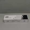 ASOKO Dimmable LED Under Cabinet Lights Warm White 2700K, 3 Pcs 12" Linkable LED Cabinet Lighting Plug in, 24V ETL Listed Plug, Led Closet Light Bars for Kitchen Counter, Shelf, Bookcase, Showcase etc