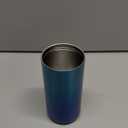 Vacuum Insulated Travel Mug with Leak Proof Screw Lid - Keeps Coffee or Tea Hot/Cold, 13.5oz/400ml (Blue)