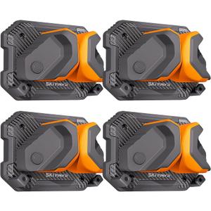 Snowboard Wall Rack for Garage - Fits Any Ski/Board, Damage-Free Storage Mount Holders, Space-Saving Winter Gear Organizer