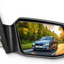 SCITOO Passenger Side Mirror Compatible with 2007 2008 2009 2010 2011 for Nissan Altima with Power Controlling Non-Folding Right Side View Mirror Replacement