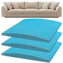 HoomTop Couch Cushion Support for Sagging Seats 20x20 Inch in Couches Armchairs and Sofas 2 Pack (Blue)