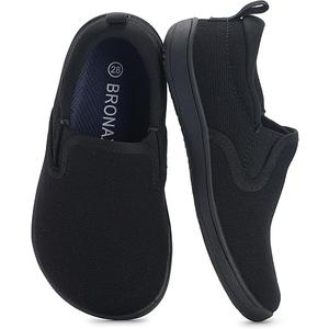 BRONAX X WHITIN Toddler/Little Kid Wide Toe Box Barefoot Shoes | Minimalist Sneakers for Boys/Girls | Zero Drop