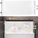 Freedom retractable kids bathtub splash guard