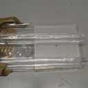 YALLOVE 4-Pack 23.6-Inch Clear Acrylic Balloon Centerpiece Stands, 4 Count