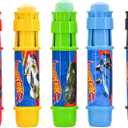 Sunny Days Entertainment Hot Wheels Jumbo Chalk Holders | 5 Chalk Sticks with Holders for Kids | Sidewalk Chalk for Toddlers