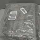 GRANNY SAYS Bathroom Rugs Sets 2 Piece,Soft Bath Mats for Bathroom, Bath Rugs Non Slip Washable, Absorbent Bath Rug for Tub, Shower and Toilet (Gray, 20" x 32" + 16" x 24")