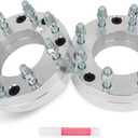 SCITOO 2Pcs Wheel Adapters 2 inch 5x5.5 to 8x6.5 Bore 108mm Studs 14x1.5 5 Lug Wheel Spacers Adapters Fit for for Ram 1500