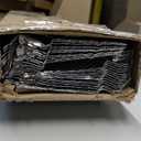 A-M Gutter Guard - Heavy Duty Lifetime Quality Aluminum Leaf & Debris Protection for 5-inch and 6-inch (6 Inch-100 Feet, Mill Finish) - Made in The USA