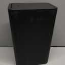 TIPGO Bathroom Trash Can with Lid, 10 Liter/ 2.6 Gallon Slim Garbage Can, Small Trash Bin Waste Basket with Pop-Up Lid for Kitchen, Bedroom, Living Room, Office (Black)