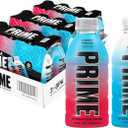 PRIME HYDRATION Duo - Blue Freeze & Cherry Freeze, Sports Drinks, Electrolyte Enhanced for Ultimate Hydration, 250mg BCAAs, B Vitamins, Antioxidants, Low Sugar, 12 Fl Oz (Pack of 24), BBD 06/2026