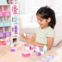 Melissa & Doug Sort, Stock, Select Beauty Kiosk Vending Machine Play Set, Pretend Makeup Wooden Toy for Boys and for Girls 3+ - FSC Certified, Child-size
