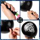 Ceenna 54 Pcs National Police Week Decorations Include Banner Balloons Sets for Policemen Policewomen Appreciation Week Festival Party Supplies (Silver Black Dark Blue)