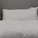 Collection Feather Pillows, Standard Size Set of 2, Soft & Supportive, Double Fabric Cover, Bed Pillow for Sleeping (20 x 26)