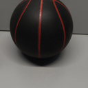 Silent Basketball Size 7 (29.5")  Grooved Airless Indoor Basketball for Quiet Dribbling and Indoor Training, Pro PU Foam Ball  Real Feel Higher Bounce Quieter (Black)