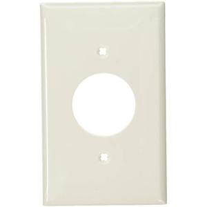 Leviton 80704-W Wall Plates 1 Button 3.5 cm Pack of 25 White