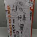 Aoypalp Leaf Blower Cordless with Battery - 40V Powerful Electric Leaf Blower, 600CFM &180MPH and Variable-Speed with 7.5Ah Battery and Charger for Lawn Care, Patio, Dust, Blowing Leaves (Grey)