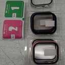 RICHONE 5-Pack Screen Protector for Apple Watch Series 10 42mm with Tempered Glass, Hard PC Protective Cover Cases Accessories for iWatch 10 Protection Scratch-Resistant for Women Men