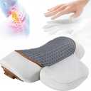 Pillow Traction Massager 2025 New for Neck Hump - 3-In-1 Cervical Neck Pillow with Heat Therapy, Memory Foam for Shoulder Neck Pain Relief, Ergonomic Massager Gray(Plug-In Only, Not Battery-Powered