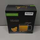 CNGLASS 10oz Glass Coffee Mugs,Double Wall Insulated Glass Mugs with Handle,Clear Espresso Mug for Latte,Cappuccino,Tea Bag,Set of 4