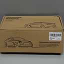 LCGP 2.5'' Inlet & 2.5" Outlet, Universal Resonator, 11.5'' Overall Length Stainless Steel Muffler/Weld On (Black)