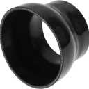 ACROPIX ID 3.5" to 4.45" 89mm-114mm Straight Reducer Silicone Tubing 4-Ply Intercooler Heater Turbocharger Air Intake Pipe Radiator Coolant Tube 3inch 76mm Length 4.5mm Thickness Black