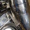 Stainless Steel Dinner Set of 24 Pieces (Glass, Curry Bowl, Desert Bowl, Spoon, Quarter Plate and Full Plate)