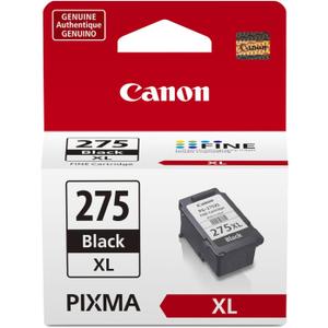 Canon PG-275 XL Genuine Black Ink Cartridge, Compatible with TS3520/3522, TR4720/4722, TS3720/3722