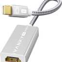 IVANKY 4K Mini DisplayPort to HDMI Adapter, 4K@60Hz, Thunderbolt 1&2 to HDMI Adaptor, Super Slim, Mini DP to HDMI Adapter for MacBook Air/Pro, Surface Pro/Dock/Book, Monitor, Projector-Silver