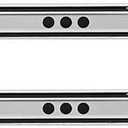 2Pcs/Set 13.5 inch Drawer Slides Cold Rolled Steel Drawer Rail Full Extension Ball Bearing Slide for Cabinet Sideboard Furniture