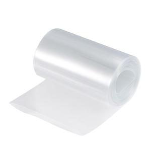 MECCANIXITY Battery Wrap PVC Heat Shrink Tubing 50mm Dia 80mm Flat 10 Feet(3meters) Clear Good Insulation for Battery Pack