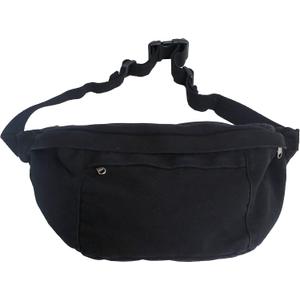 Crossbody Bag  for Women Men, Waist Pack Large Chest Bag with Adjustable Strap for Workout Travel Sports Running(Black)